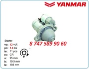 Стартер Yanmar 3tnv82,  3tn88,  3tne82 129242-77010