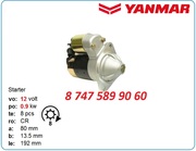 Стартер Yanmar 3tn86,  4tn86,  3tne66 119225-77010